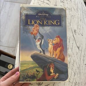 The Lion King VHS Tape